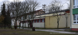 Sporthalle Passow außen